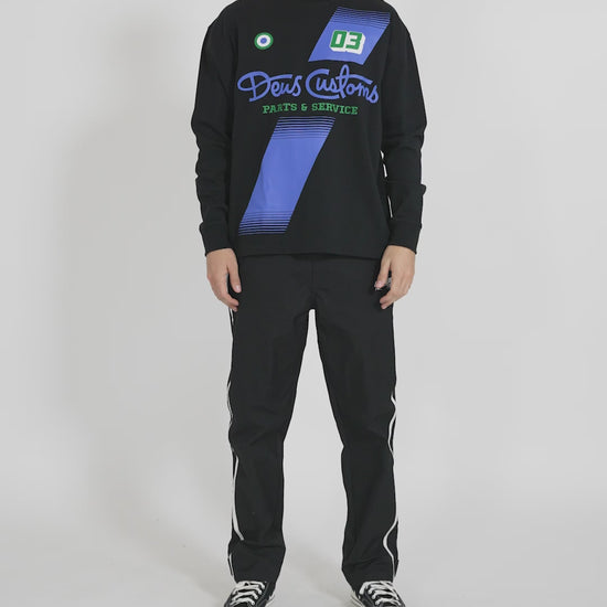 Campaign Ls Tee  - Black