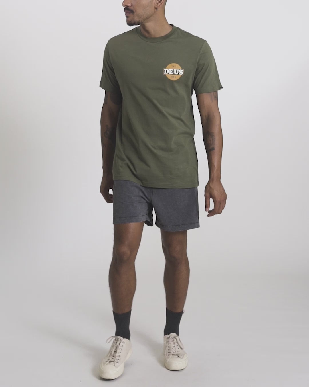Hot Streak Tee  - Loden Green
