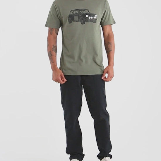 Mini 117 Tee - Lichen Green
