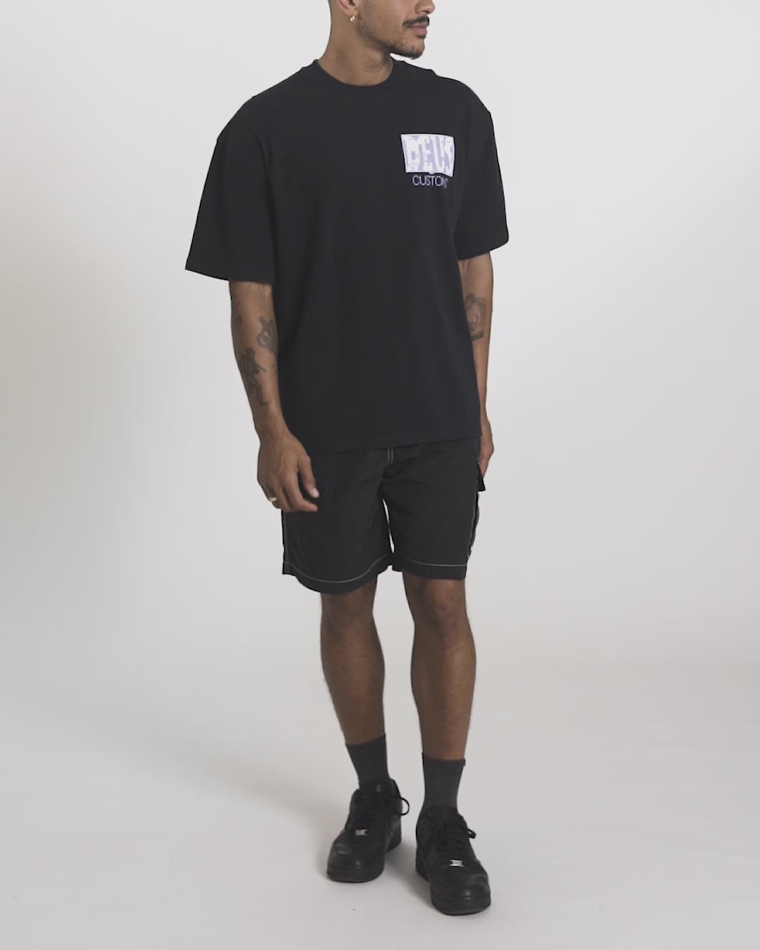 Full Circuit Tee  - Black