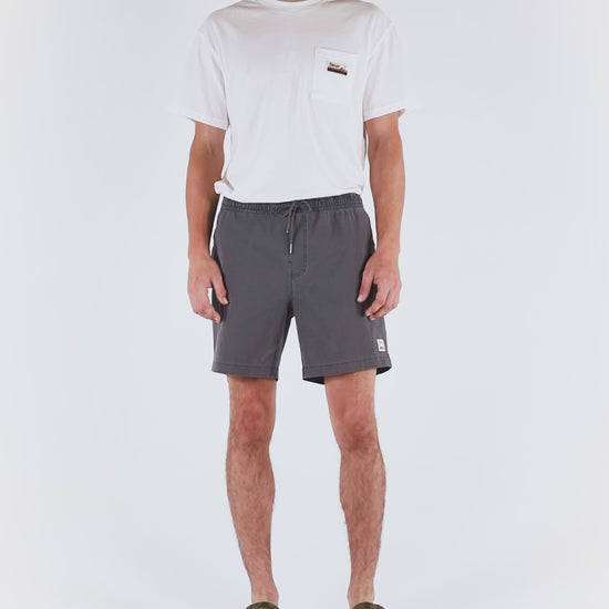 Sandbar Garment Dye  - Shadow Black
