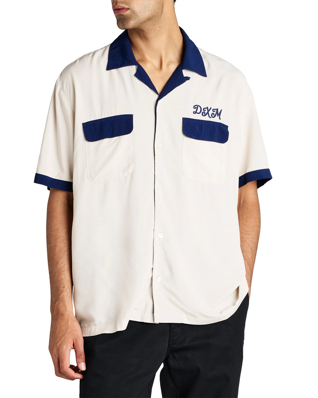 Diablo Bowling Shirt - Dirty White
