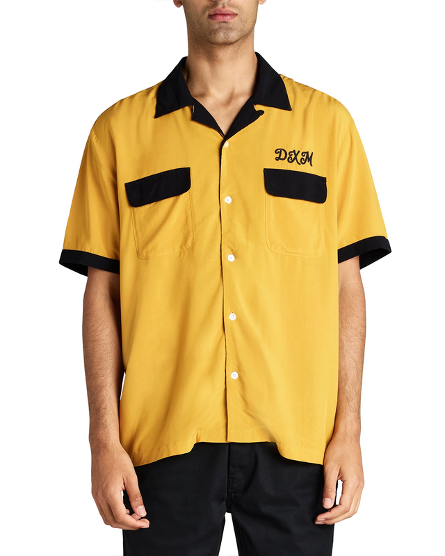Diablo Bowling Shirt - Golden Yellow