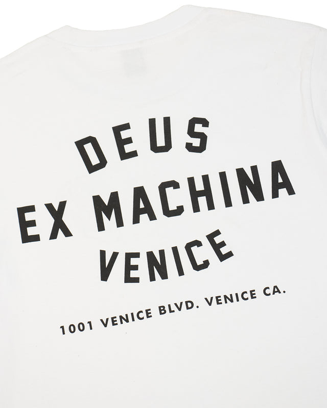 Venice Skull Tee - White