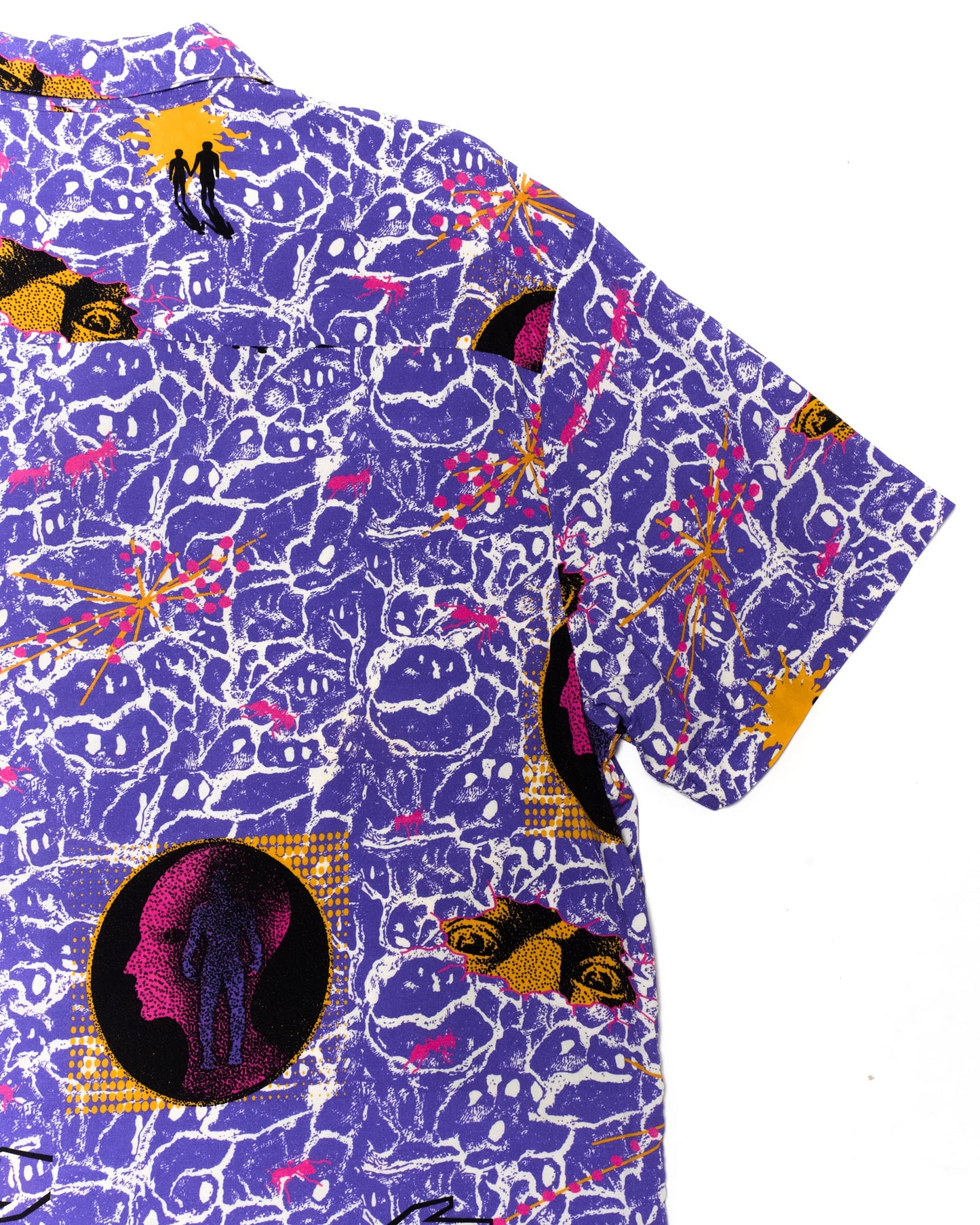 Future History Shirt - Violet | Flatlay