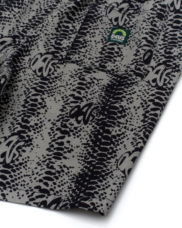 Snake Eyes Beach Short - Titanium 