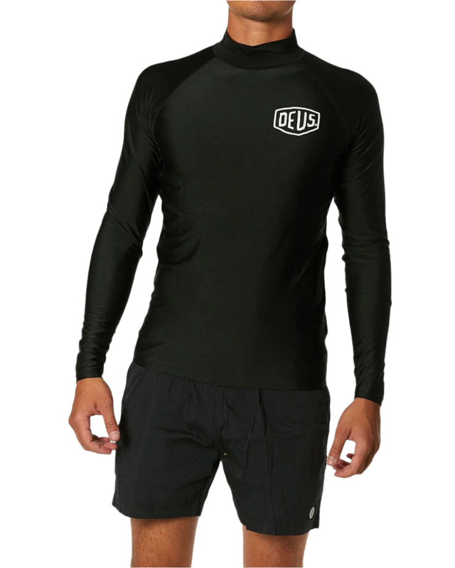 Baylands Chest Rash Vest - Black