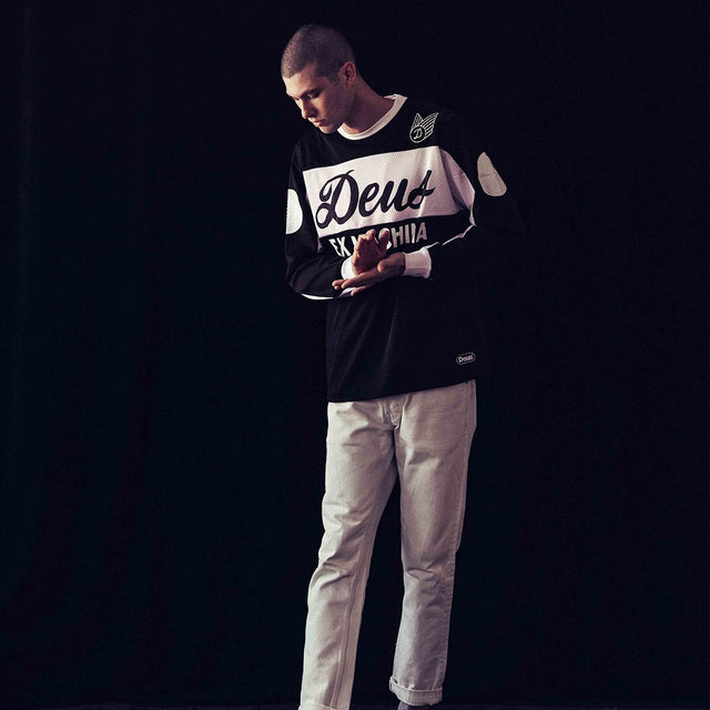 Saber Moto Jersey - Black
