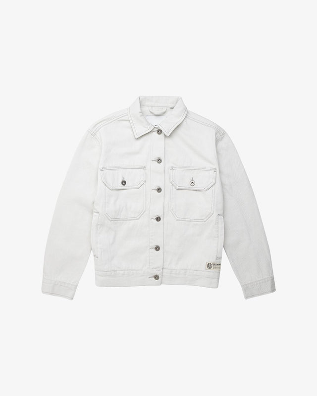 Coby Jacket - Bleached White