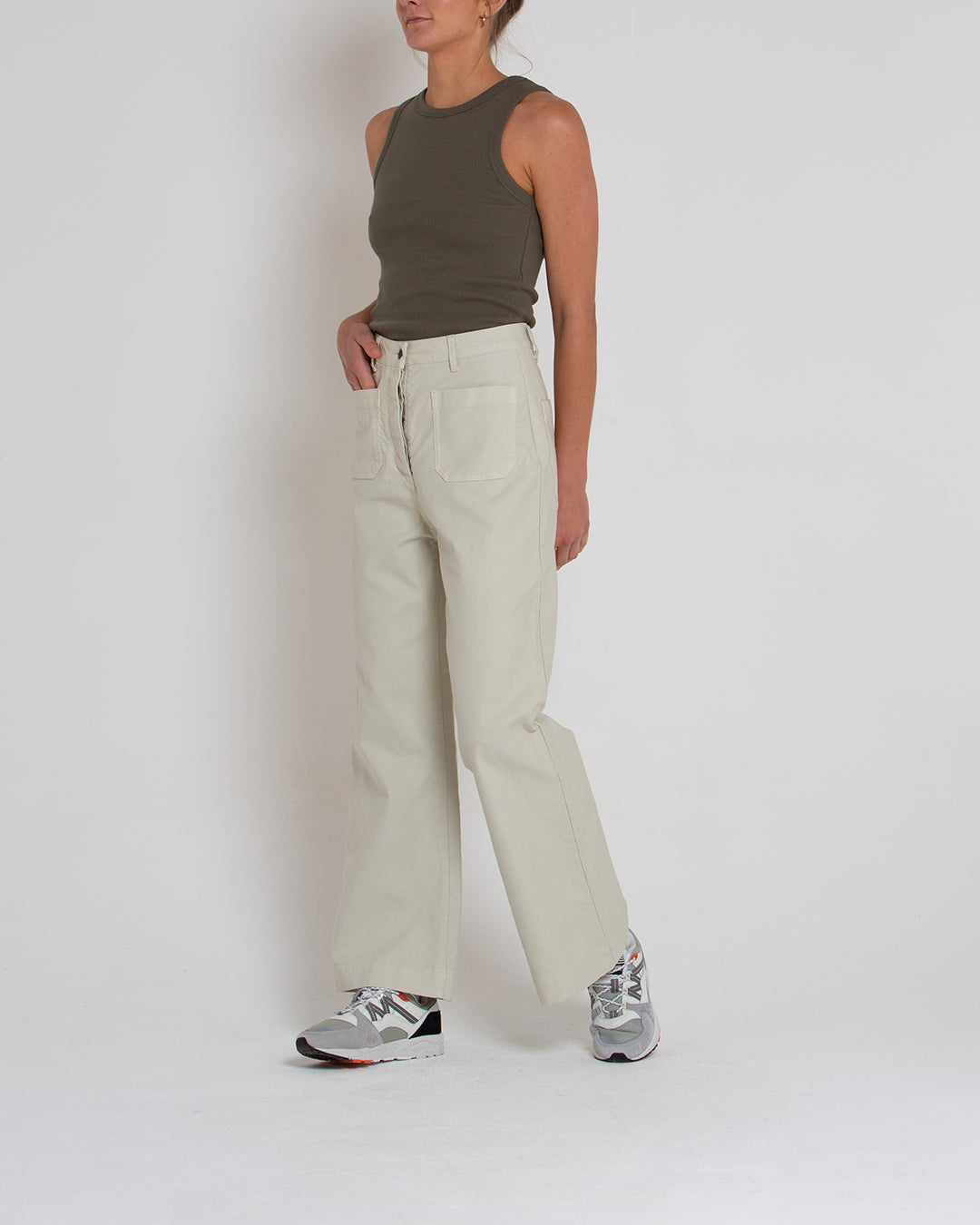 Maude Pant - Dirty White