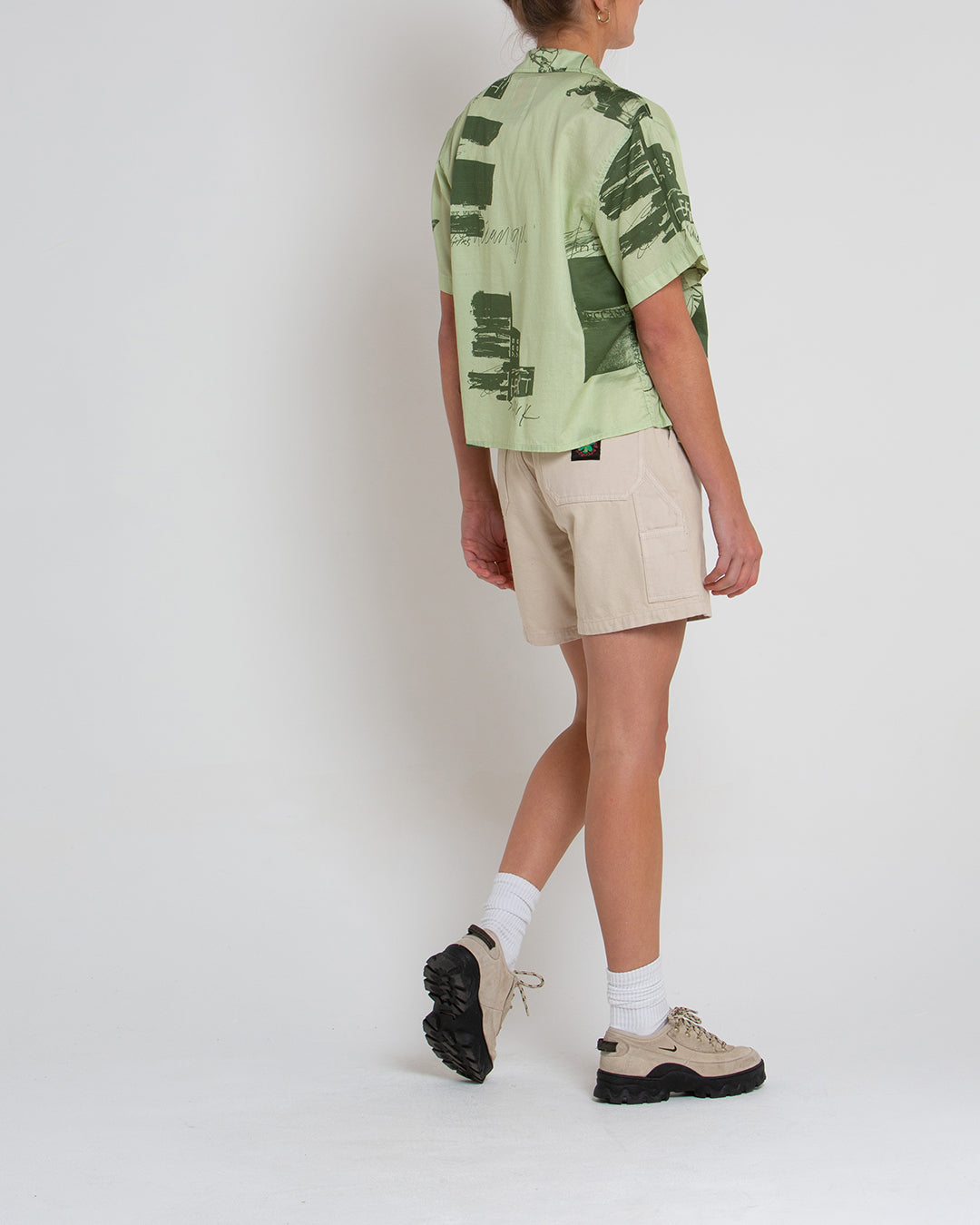 Freq Flag Short Sleeve Shirt|Model