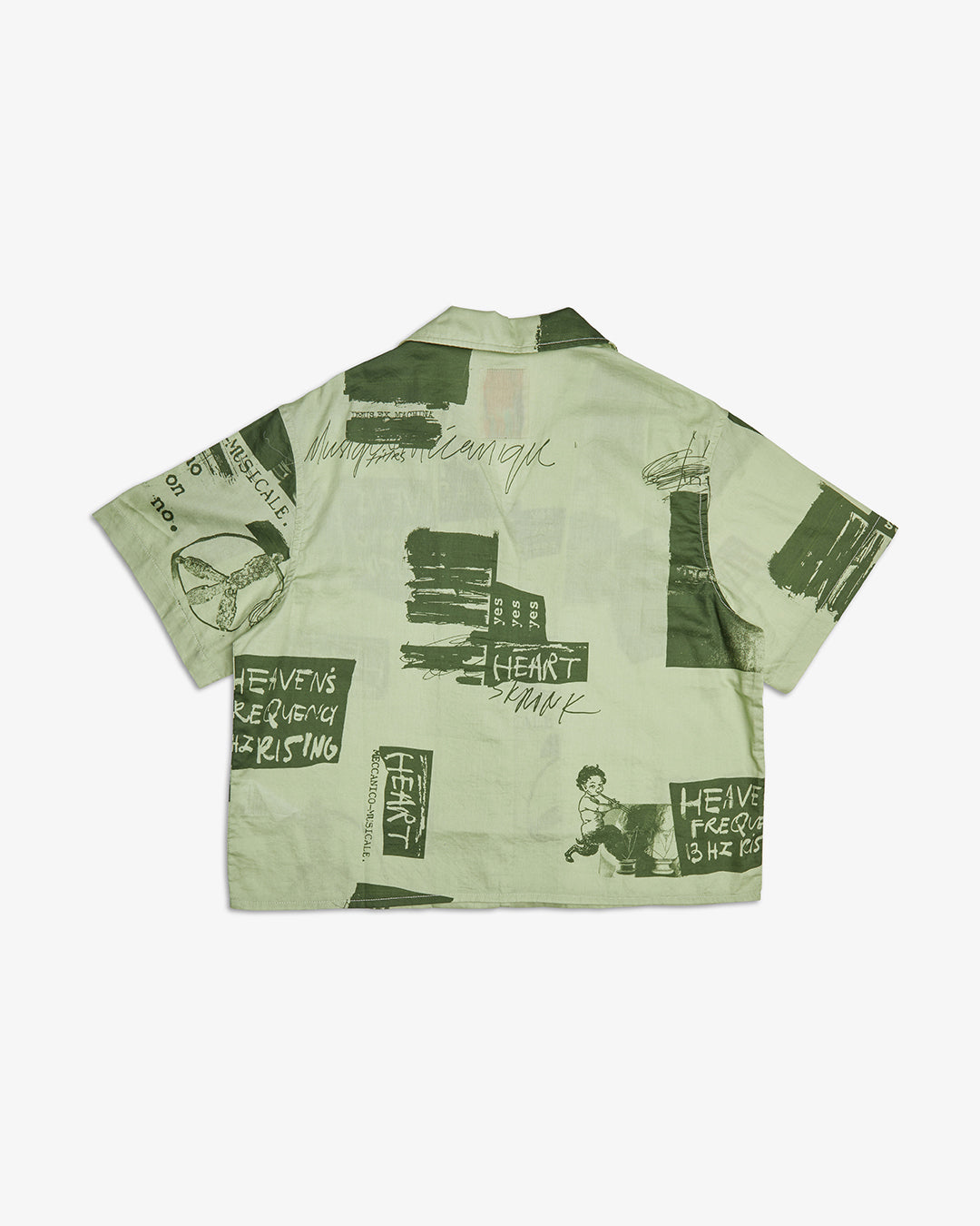 Freq Flag Short Sleeve Shirt|Flatlay