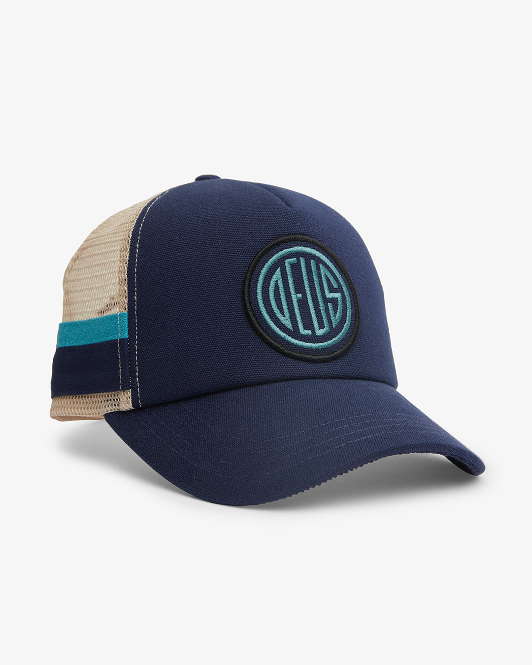 Woven Pill Trucker - Navy