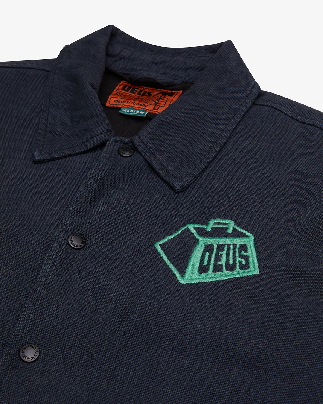 Heavyweight Canvas Coach - Anthracite