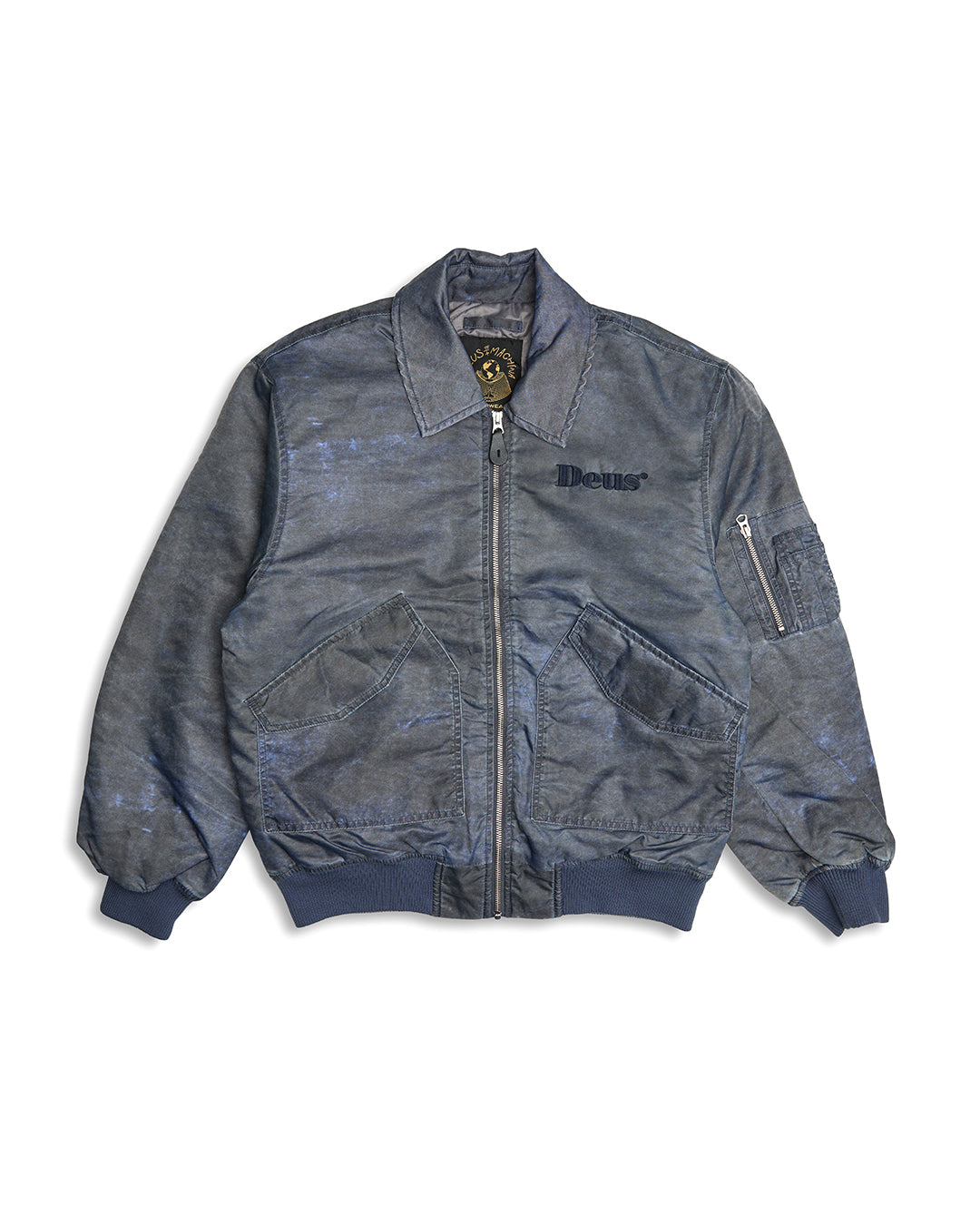 Dreamhouse Flight Jacket - Vintage Navy|Flatlay