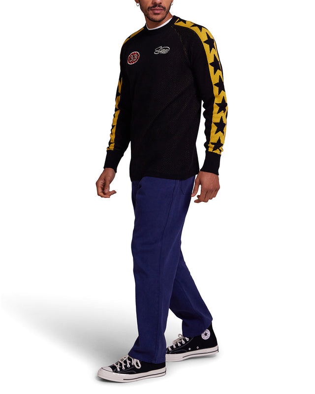 Super Nova Moto Knit - Black