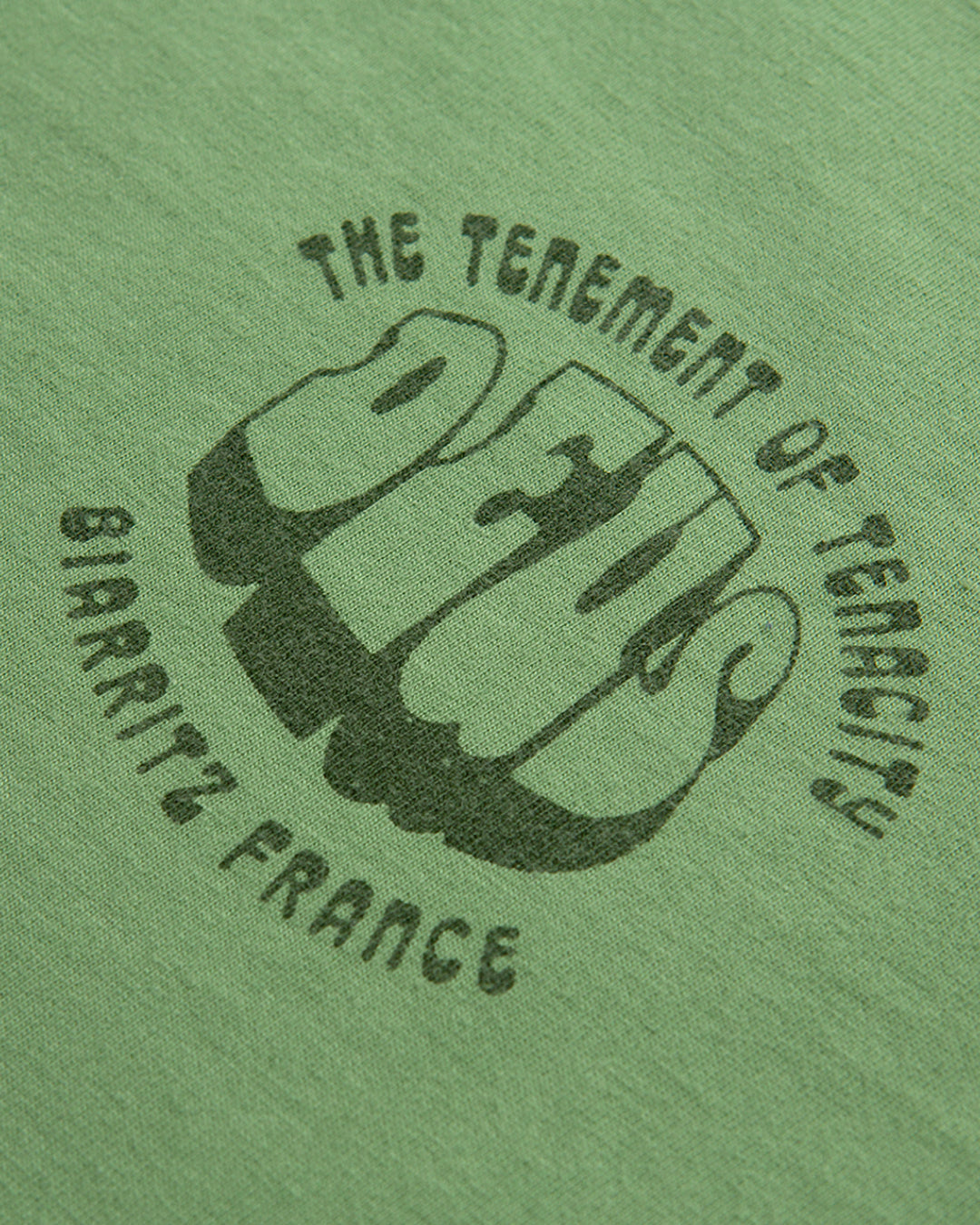 Biarritz Address Tee - Fair Green