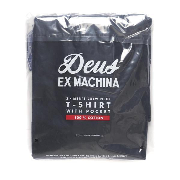 Deus 2-Pack Tees - Black - Black