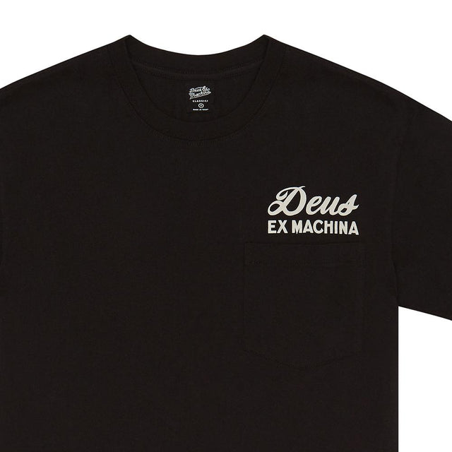 Milan Pocket Tee - Black