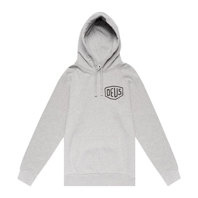Tokyo Address Hoodie - Grey Marle