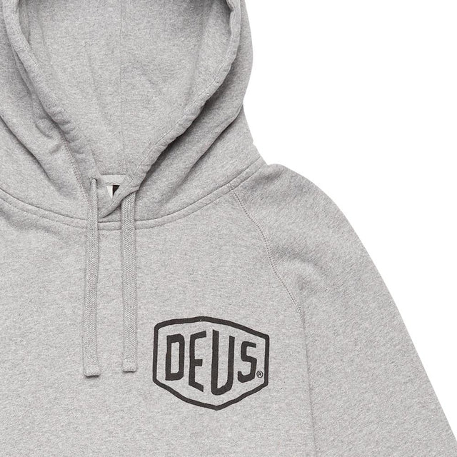 Tokyo Address Hoodie - Grey Marle