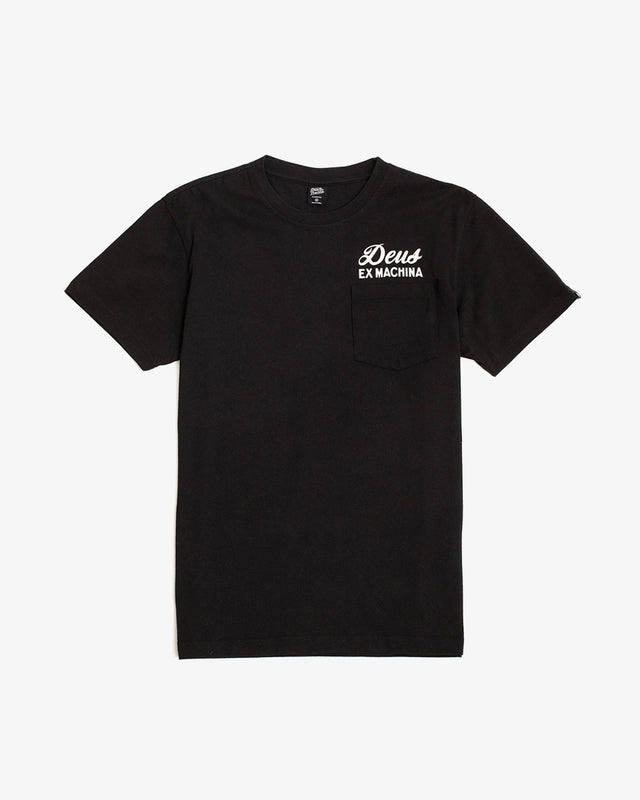 Ibiza Address Tee - Black