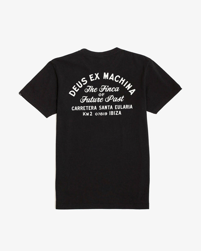 Ibiza Address Tee - Black