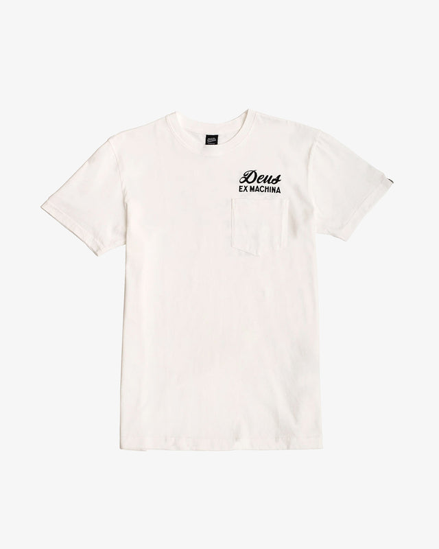 Ibiza Address Tee - White