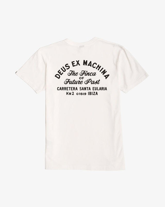 Ibiza Address Tee - White